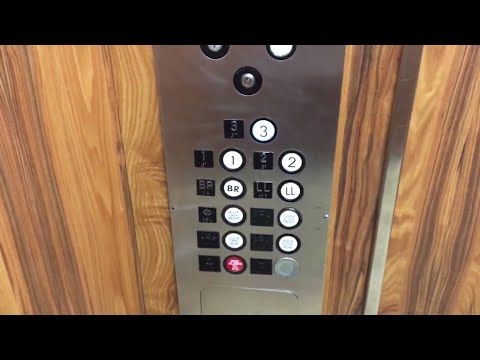 HORRIFYING US Hydraulic Elevators @ Claridge Health Center in Lake Bluff, IL.