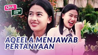 Download lagu Aqeela Calista dan Rassya Hidayah Ada Apa?? | QnA JAWAB WEB mp3