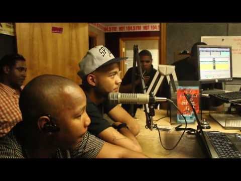 aR-Jay interview with 104.5 pt 1