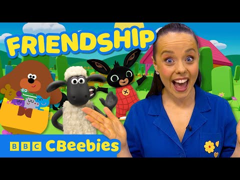歡樂友誼時光！嘿！豆豆、賓賓與笑笑羊來囉！| CBeebies House | CBeebies (Fun and Friendship with Hey Duggee, Bing & Shaun the Sheep! | CBeebies House | CBeebies)