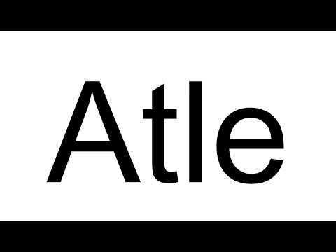 How to Pronounce Atle (Norwegian)