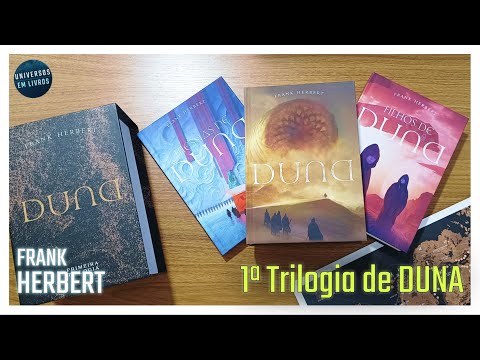 Detalhes da Edição: BOX DUNA 1ª Trilogia Edição especial   Frank Herbert [+ Unboxing]