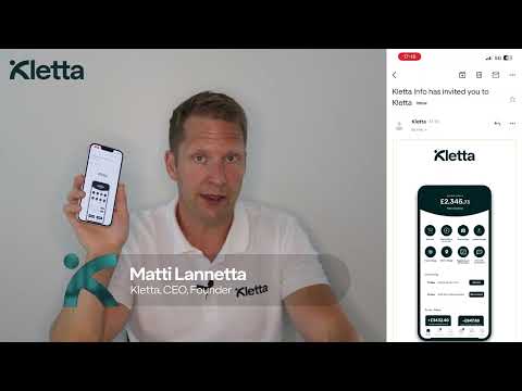 Signing Up As A Kletta User & First Things You Could Do (App For Sole Traders)
