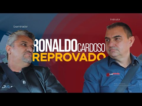 Ronaldo Cardoso REPROVADO na PROVA de DIREÇÃO do DETRAN? #legtransito #RonaldoCardoso