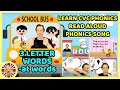 3 Letter Words Phonics Phonics Songs For Kids Cvc At Words Fat Cat Sat On The Mat Blending