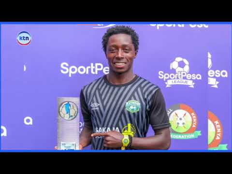 Kevin Wangaya named FKF premier league player of the month