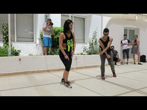 Salsa con Afro Pedrito e Giusy Festival Cuba In Tunisia 2017