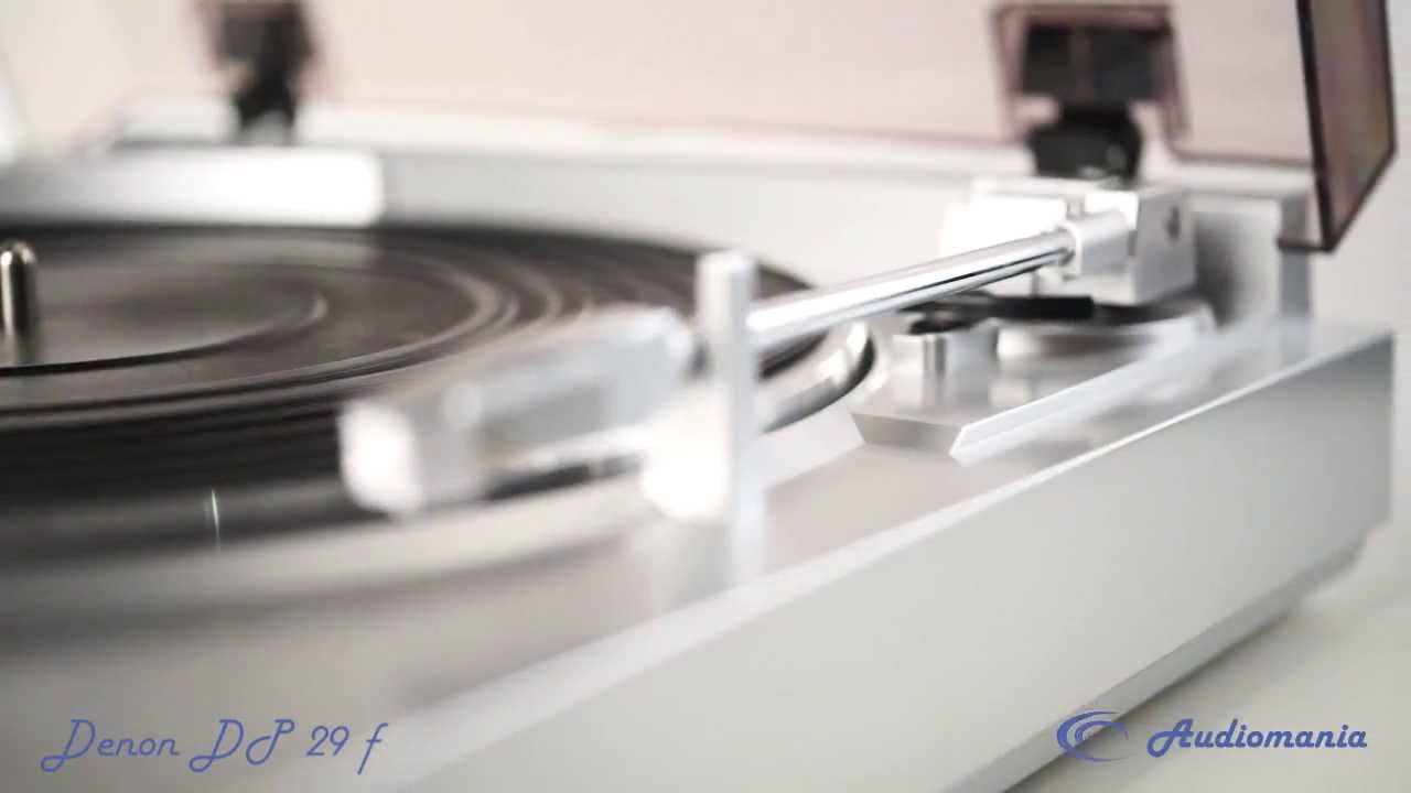 Виниловый проигрыватель Denon DP-29F Black