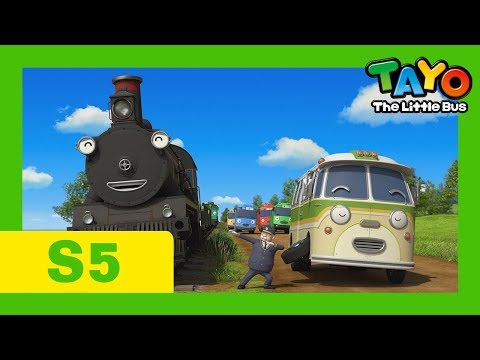 Tayo S5 Special Episode l When Steam Train Visits the Little Buses l Tayo the Little Bus