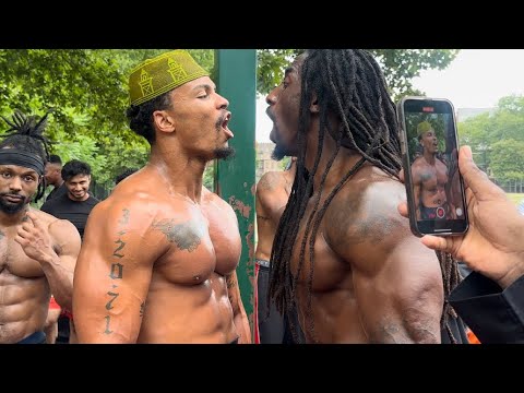 Man Time Fitness Vs @akeemsupreme2 50 Muscle Ups battle