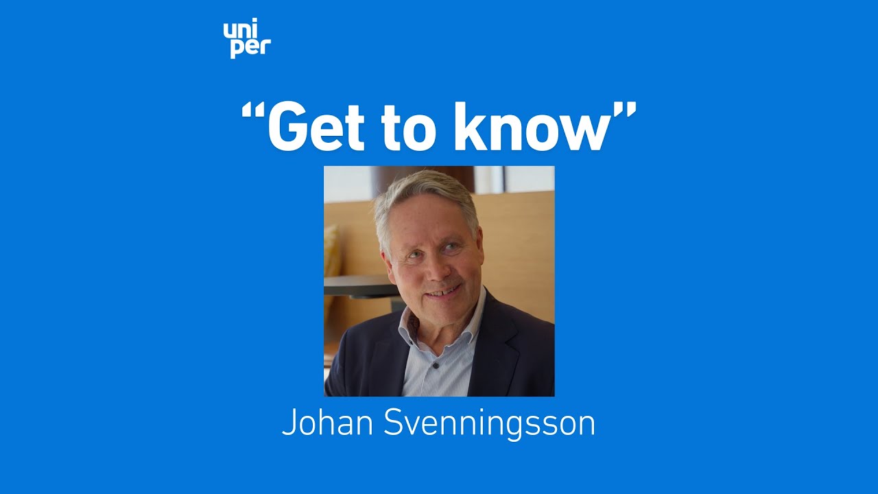 Uniper | Get to know... Johan Svenningsson | English version
