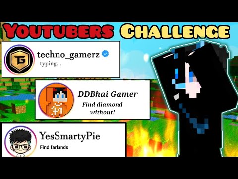 EPIC Minecraft Challenge with Pro Gamers!🎮 | Ft. DDBHAI Gamer