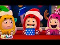 Pass The Christmas Parcel Baby Oddbods Funny Comedy Cartoon Episodes For Kids