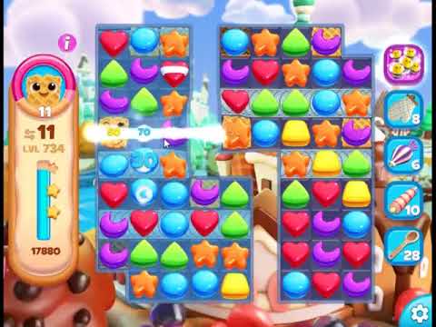 Cookie Jam Blast Level 734 - NO BOOSTERS 🍪 | SKILLGAMING ✔️
