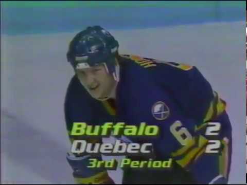 Phil Housley Goal - Game 2, 1985 Adams Division Semi Finals Nordiques vs. Sabres