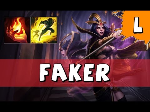 SKT T1 Faker as LeBlanc vs Viktor MID - S6 Challenger SoloQ - League of Legends
