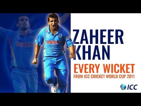Every Zaheer Khan wicket from the 2011 Cricket World Cup