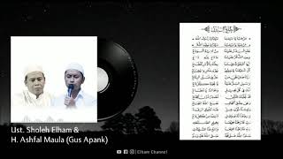 Download lagu Lirik | THOLA'AL BADRU 'ALAINA | Ustadz Sholeh Elham & H. Ashfal Maula (Gus Apank) mp3