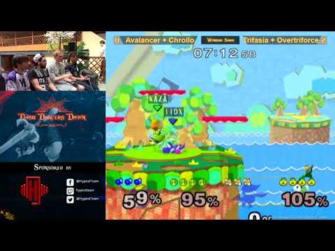 DDD - Avalancer + Chrollo Vs Trifasia + Overtriforce - Winners Semis - Melee Doubles
