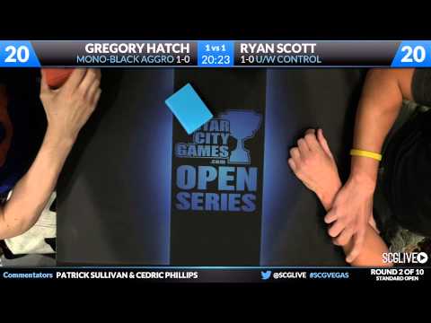 SCGVEGAS - Standard - Round 2b - Gregory Hatch vs Ryan Scott [Magic: the Gathering]