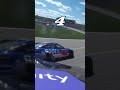 Harvick tags the wall at Kansas #shorts