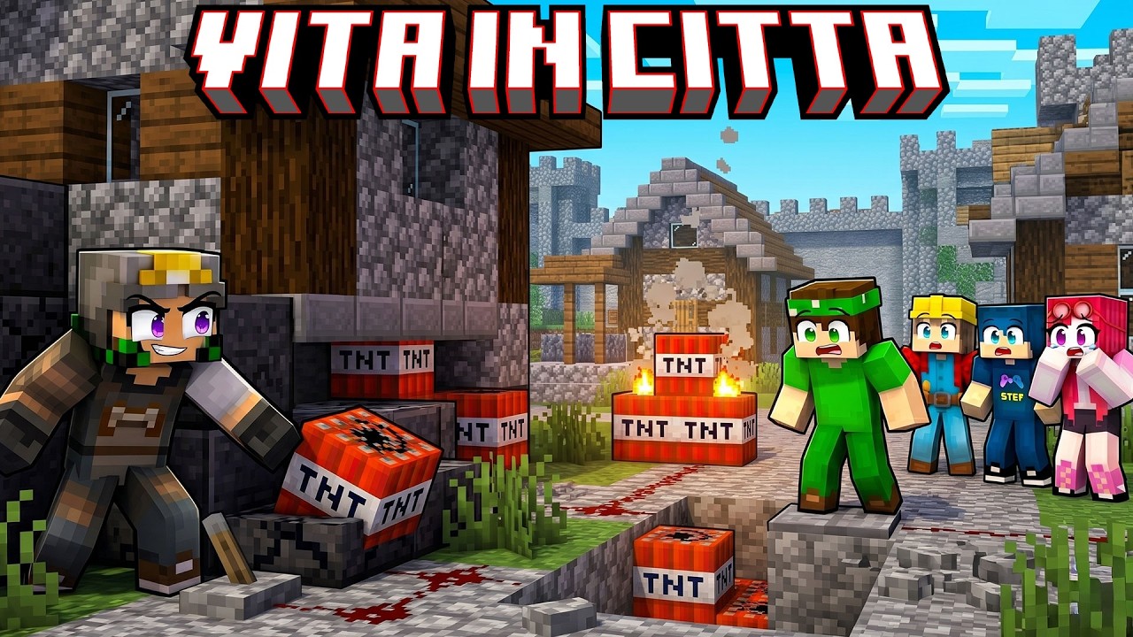 HO NASCOSTO LE TNT SOTTO CASA DEI MIEI AMICI - VITA IN CITTÀ 1 REMAKE S3 #38