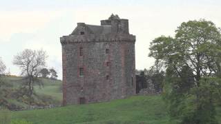 Drive To Balvaird Castle Perthshire Scotland