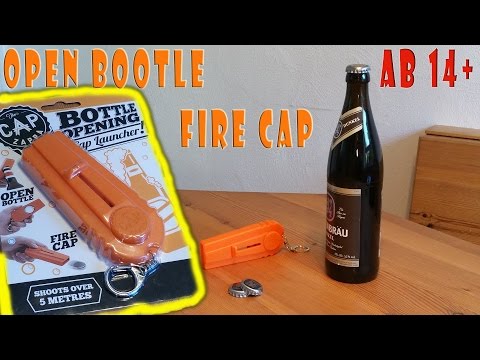 Bieröffner CAP Zappa   -  Beer Bottle opener   - UNBOXING   -   Fire cap