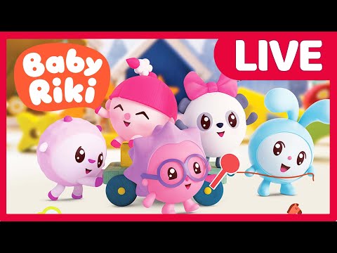 🔴 LIVE - BabyRiki Romană 🔴 Desene animate pentru Copii de Grădiniță