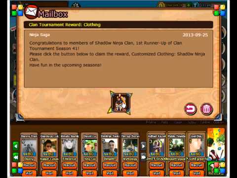 Shadow Ninja Clan s41 Rewards [1st runner up]