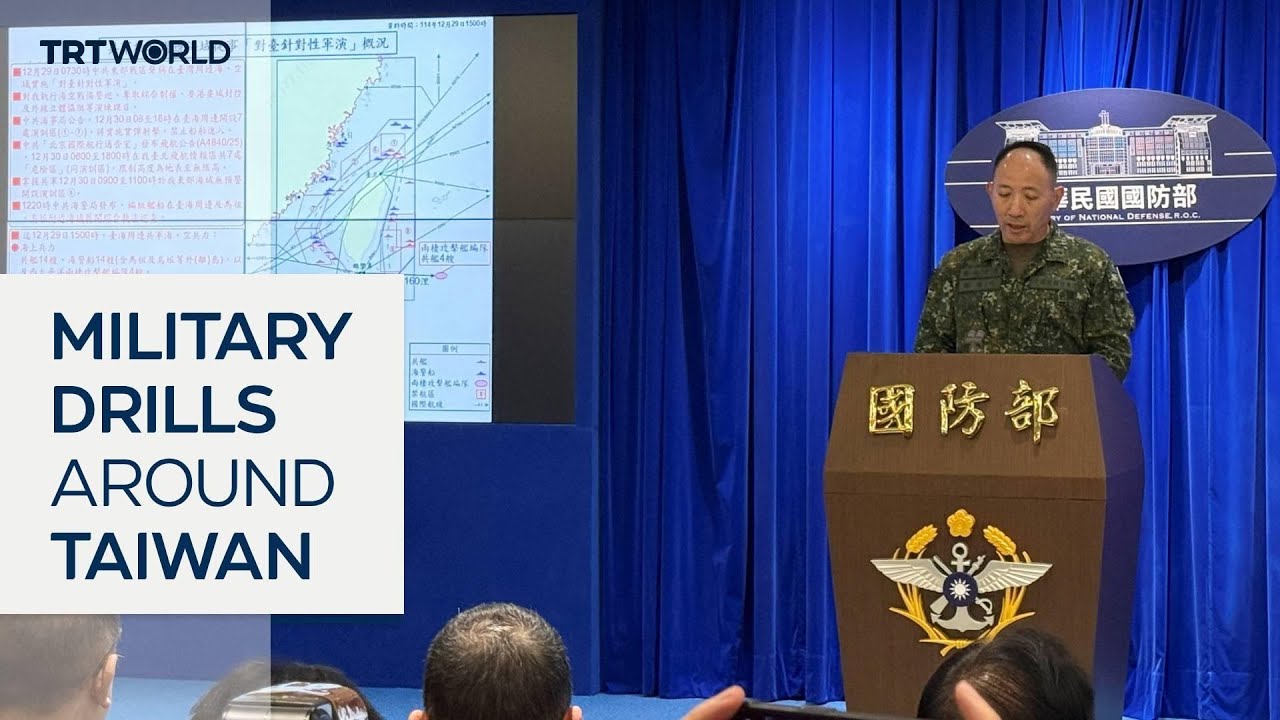 China launches wide-ranging drills near Taiwan