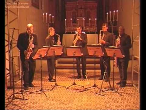 5asax Saxophone Quintet "tico tico na fubá"  Zequinha de Abreu (prainha)