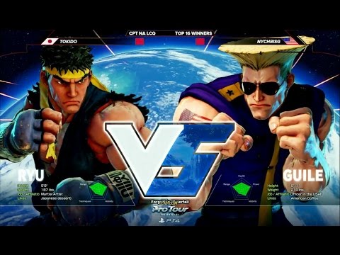 Tokido (Ryu) vs NYChrisG (Guile) - CPT North America - Last Chance Qualifier