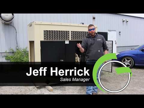 Green Industrial - USED NATURAL GAS GENERATOR 34 KW KOHLER MODEL 30RZG 3 PHASE