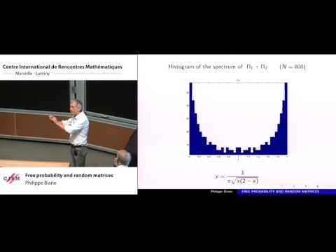 Philippe Biane: Free probability and random matrices