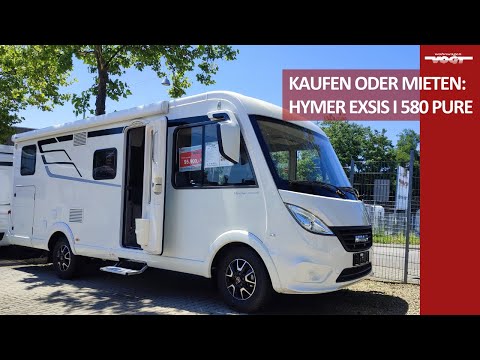 Hymer Exsis I 580 Pure, vollintegriertes Wohnmobil zum Mieten oder Kaufen 🤩