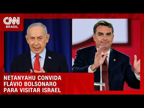 Netanyahu convida Flávio Bolsonaro para visitar Israel | CNN 360°