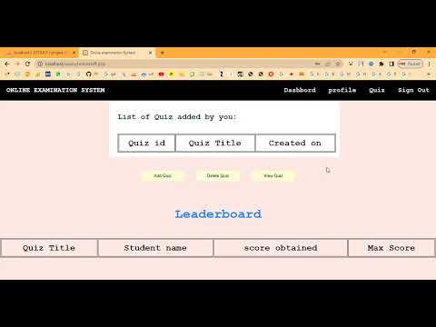 Online Examination System in PHP Application Projects
