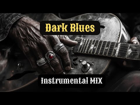 Dark Blues Music To Escape To  - Slow Instrumental Blues in 4k