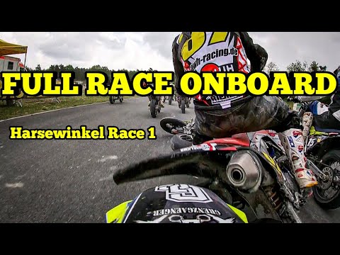 FULL RACE / ONBOARD / Supermoto IDM Harsewinkel 2019 S2 Race 1