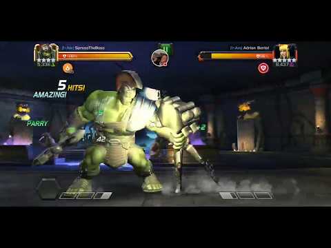 MCOC - Face Me! Gladiator Hulk Demo