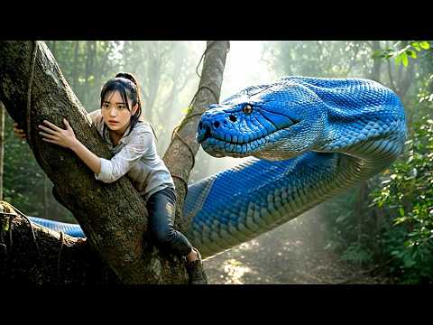 Part 38 - A Girl Alone Surviving In The Forest | Giant Python vs Crocodile Battle in the Wild Jungle