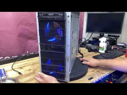 A 3090 Ti in an old Antec 900 case from 2006! Yes it fit…with a little creativity/mod :)