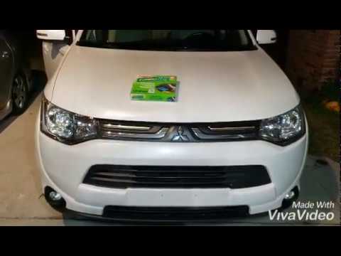 Cambio de filtro de cabina de un Mitsubishi outlander 2014