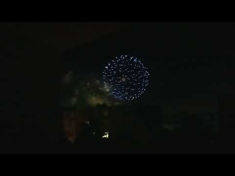 Sztuczne ognie-Dni Suwałk 2018 Jarmark Kamedulski 2018