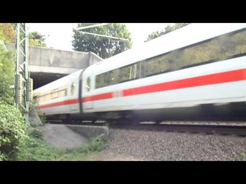 ICE Mannheim Pfingstbergtunnel  ICE Stuttgart Mannheim SFS