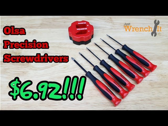 Youtube Video for 6 Pc Precision Screwdriver Set by Just Wrench It