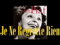 Edith Piaf - Non, Je Ne Regrette Rien [French & English On-Screen Lyrics]