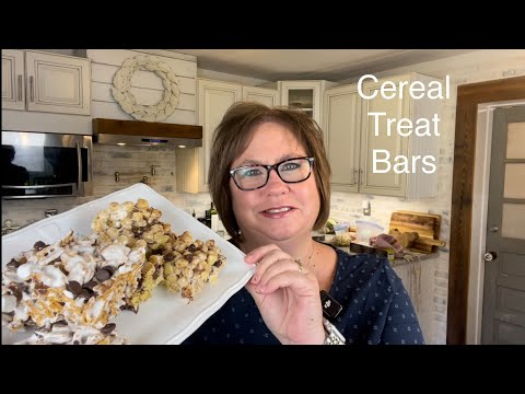 Cereal Treat Bars —- A Fun Twist On Rice Krispy Treats