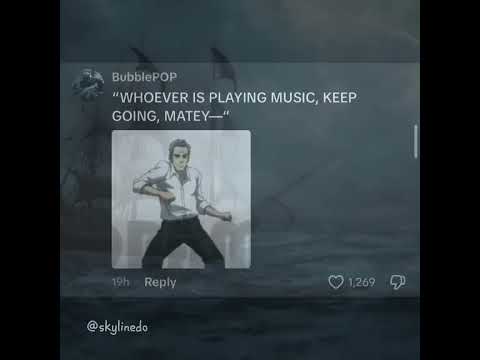 Let's pretend we're all in a ship